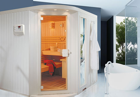 Sauna i weiss