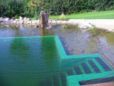 Schwimmteich mit Folie