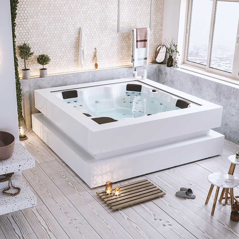 Sauna i weiss