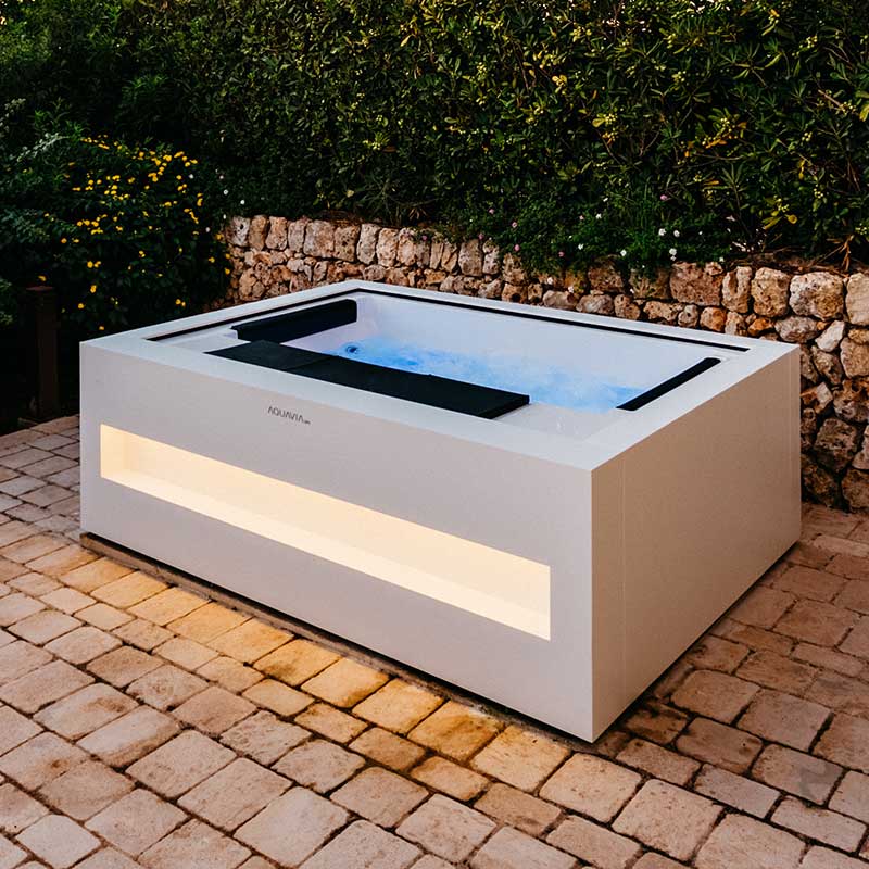 Sauna mit Glasfront