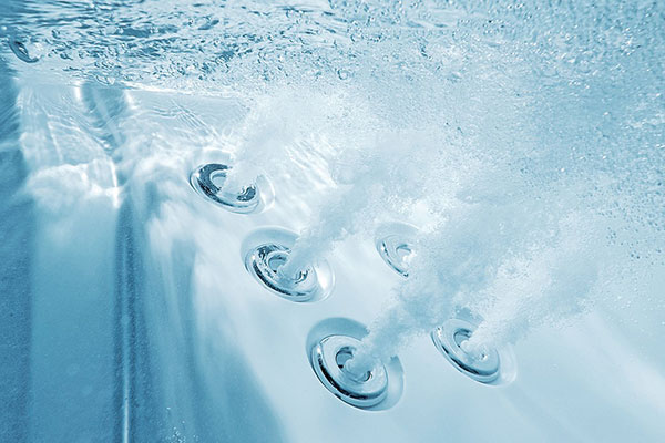Massagedüsen im Whirlpool